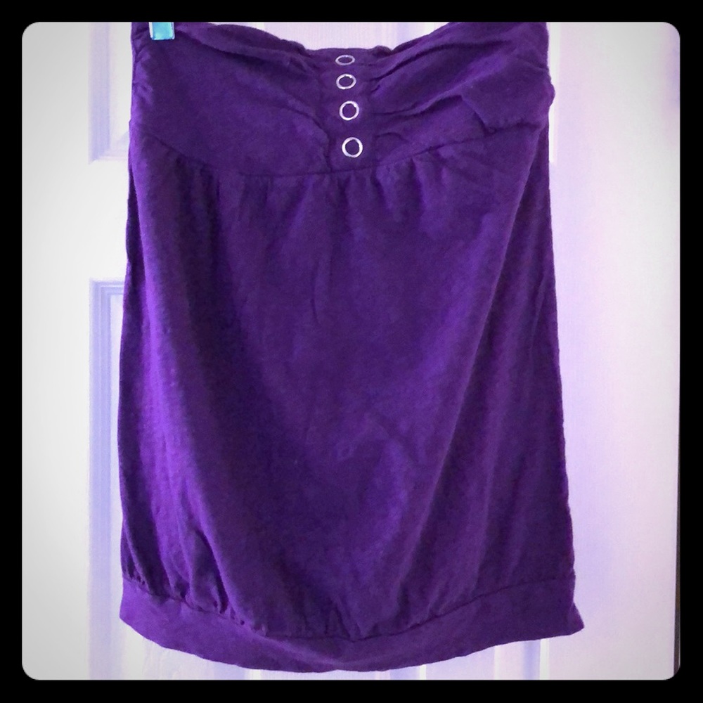 Color Story Bandeau top / Size L / Purple / NWOT